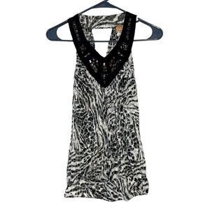 Daytrip animal print tank top size S